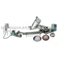 Double-Segment bouletage Extrusion Machine de recyclage